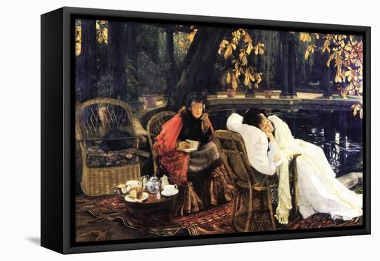 The End-James Tissot-Framed Stretched Canvas