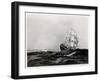 The Endeavour at Sea, 1900-Percy F.s. Spence-Framed Giclee Print