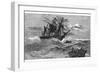 The 'Endeavour' on the Reef, Australia, 1770-null-Framed Giclee Print