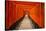 The Endless Red Gates of Kyoto's Fushimi Inari Shrine, Kyoto, Japan, Asia-Michael Runkel-Stretched Canvas