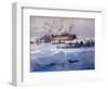 The Endurance Crushed in the Ice of the Weddell Sea, October 1915-George Marston-Framed Giclee Print