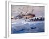 The Endurance Crushed in the Ice of the Weddell Sea, October 1915-George Marston-Framed Giclee Print