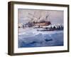 The Endurance Crushed in the Ice of the Weddell Sea, October 1915-George Marston-Framed Giclee Print