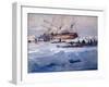 The Endurance Crushed in the Ice of the Weddell Sea, October 1915-George Marston-Framed Giclee Print