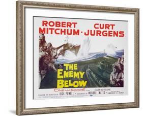 The Enemy Below, 1961-null-Framed Art Print