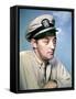 THE ENEMY BELOW by DickPowell with Robert Mitchum, 1957 (photo)-null-Framed Stretched Canvas