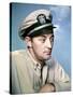 THE ENEMY BELOW by DickPowell with Robert Mitchum, 1957 (photo)-null-Stretched Canvas