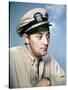 THE ENEMY BELOW by DickPowell with Robert Mitchum, 1957 (photo)-null-Stretched Canvas