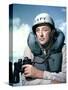 THE ENEMY BELOW by DickPowell with Robert Mitchum, 1957 (photo)-null-Stretched Canvas