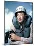 THE ENEMY BELOW by DickPowell with Robert Mitchum, 1957 (photo)-null-Mounted Photo