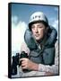 THE ENEMY BELOW by DickPowell with Robert Mitchum, 1957 (photo)-null-Framed Stretched Canvas