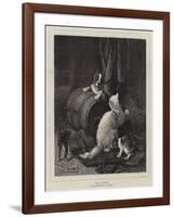 The Enemy-Louis Eugene Lambert-Framed Giclee Print