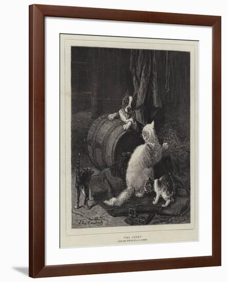 The Enemy-Louis Eugene Lambert-Framed Giclee Print