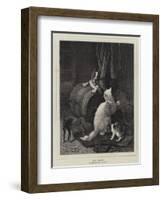 The Enemy-Louis Eugene Lambert-Framed Giclee Print