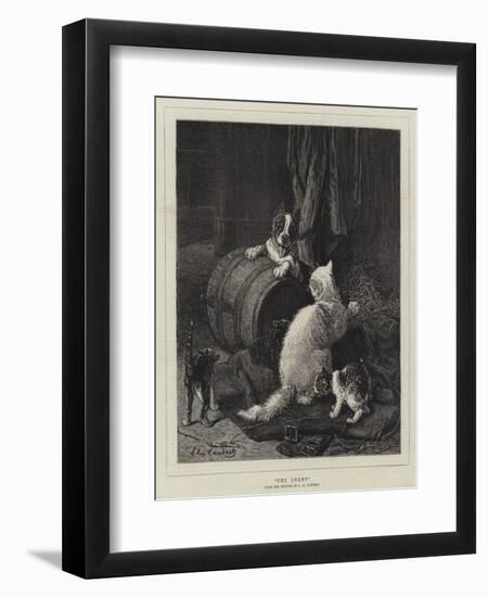 The Enemy-Louis Eugene Lambert-Framed Giclee Print