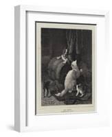 The Enemy-Louis Eugene Lambert-Framed Giclee Print