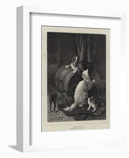 The Enemy-Louis Eugene Lambert-Framed Giclee Print