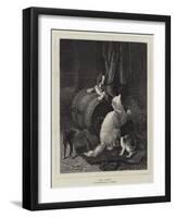 The Enemy-Louis Eugene Lambert-Framed Giclee Print