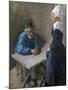 The Engagement of the Maidservant, C1864-1900-Mihaly Munkacsy-Mounted Giclee Print