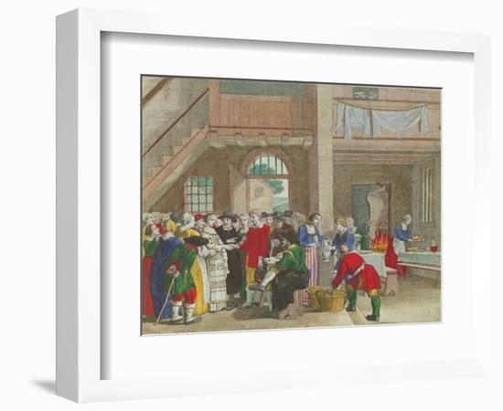 The Engagement Party-Jacques Stella-Framed Giclee Print