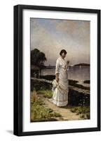 The Engagement Ring-Alfred Thompson Bricher-Framed Giclee Print