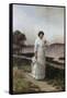 The Engagement Ring-Alfred Thompson Bricher-Framed Stretched Canvas