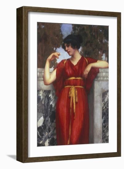 The Engagement-John William Godward-Framed Giclee Print