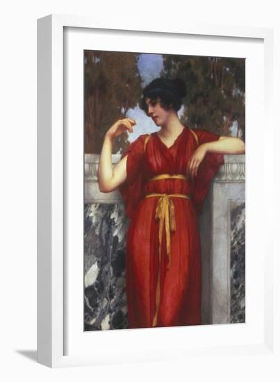 The Engagement-John William Godward-Framed Giclee Print