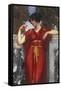 The Engagement-John William Godward-Framed Stretched Canvas