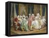 The Engagement-August Knoop-Framed Stretched Canvas