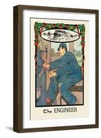 The Engineer-H.o. Kennedy-Framed Art Print