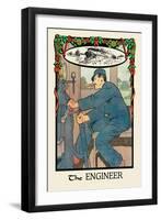 The Engineer-H.o. Kennedy-Framed Art Print