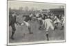 The England and Ireland Rugby Football Match at Richmond-null-Mounted Giclee Print