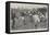 The England and Ireland Rugby Football Match at Richmond-null-Framed Stretched Canvas