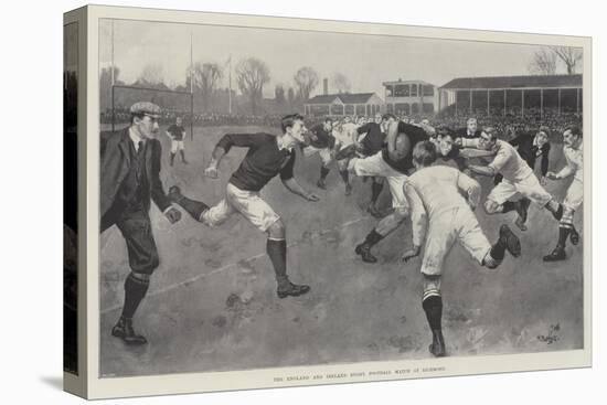 The England and Ireland Rugby Football Match at Richmond-null-Stretched Canvas