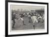 The England and Ireland Rugby Football Match at Richmond-null-Framed Premium Giclee Print