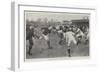 The England and Ireland Rugby Football Match at Richmond-null-Framed Giclee Print