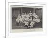 The England and Scotland Football Match at Edinburgh, the English Team-null-Framed Giclee Print