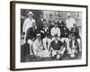 The England Test Cricket XI at Lord's, London, 1899-Hawkins & Co-Framed Photographic Print