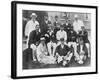 The England Test Cricket XI at Lord's, London, 1899-Hawkins & Co-Framed Photographic Print