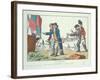 The English Boarding their Cities, November 1803-null-Framed Giclee Print