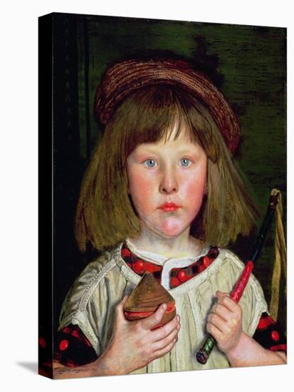The English Boy, 1860-Ford Madox Brown-Stretched Canvas