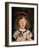 The English Boy, 1860-Ford Madox Brown-Framed Giclee Print