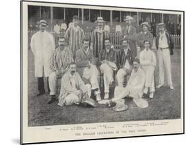 The English Cricketers in the West Indies, 1895-null-Mounted Giclee Print