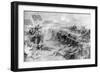 The English Drive Back the Germans at the Ypres Front, Belgium, 11 November 1914-null-Framed Giclee Print