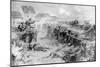 The English Drive Back the Germans at the Ypres Front, Belgium, 11 November 1914-null-Mounted Giclee Print