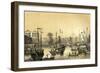 The English Factories at Canton, 1847-JW Giles-Framed Giclee Print