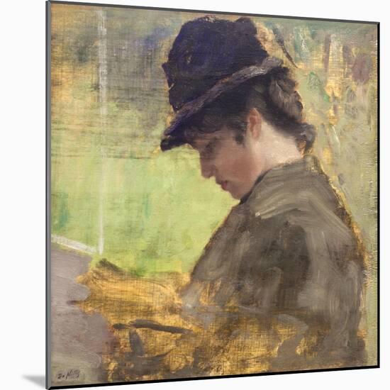 The English Girl, 1879-80-Giuseppe De Nittis-Mounted Giclee Print