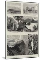 The English Lake District, Illustrated, I-null-Mounted Giclee Print