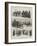 The English Occupation of Egypt, Sketches in Cairo-null-Framed Giclee Print